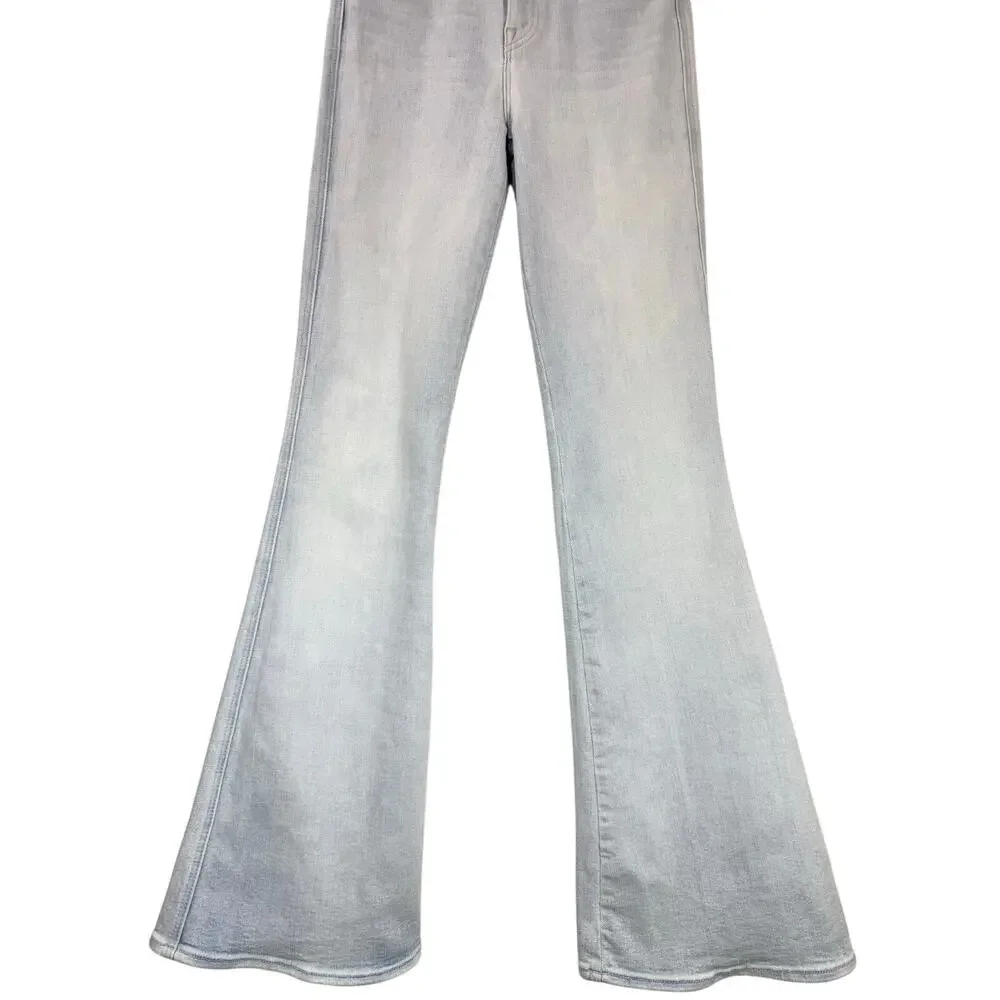 MOTHER The Super Cruiser Double Heel High Rise Flare Jeans Sexico Mex Sz 25 - Picture 6 of 14
